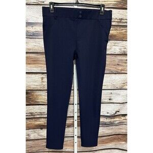 Elsie and Zoey Pants Womens Size XL Navy Blue Yoga Style Career Stretch